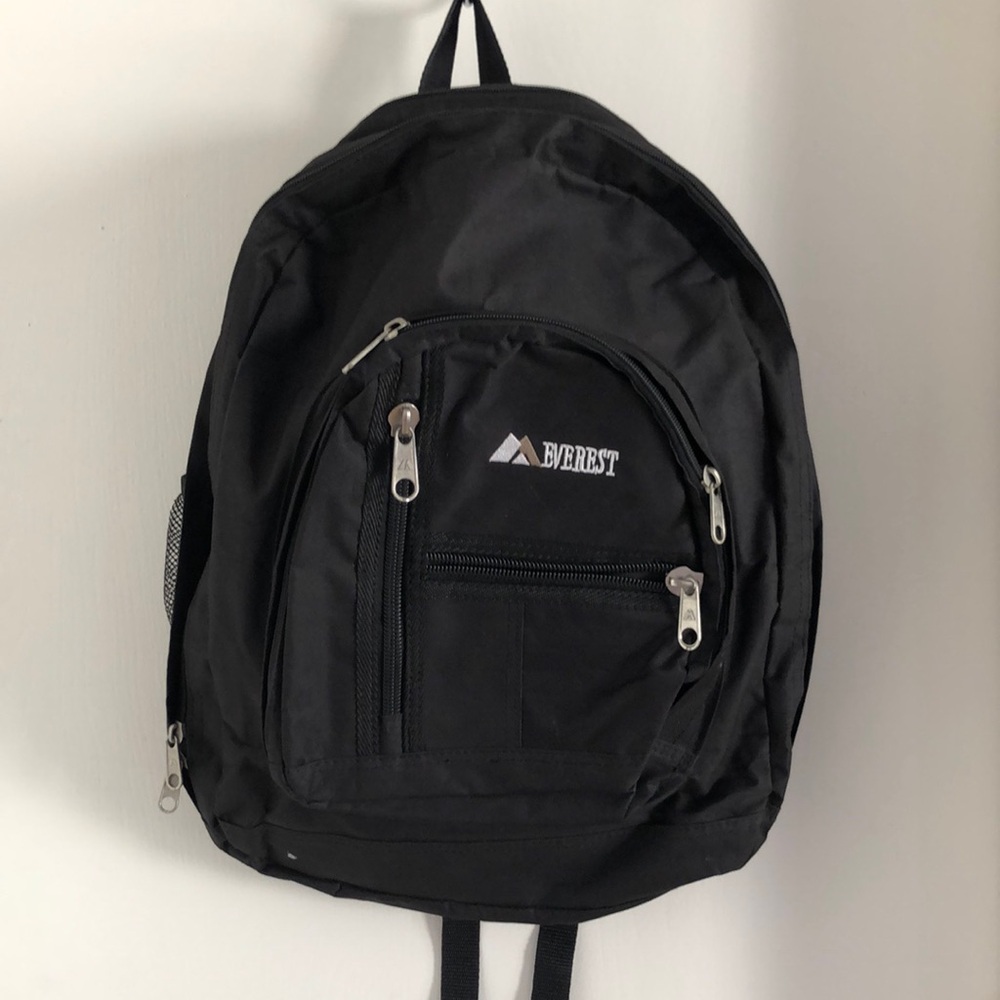 Everest black Backpack